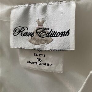 Rare Editions Kids Formal Dress - White